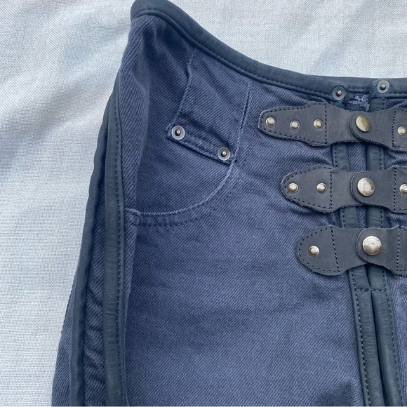 Vintage Anne Larochelle Cotton Black Punk Grunge Anime Pants - Picture 6 of 7